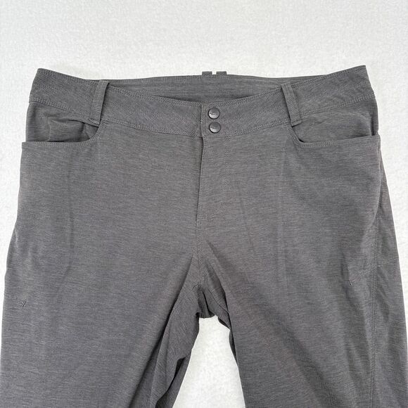 The North Face Pants Womens Size 14 Gray Hiking Camping Travel Outdoors Stretch - Picture 3 of 8